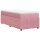 vidaXL Boxspringbett mit Matratze Rosa 80x200 cm Samt