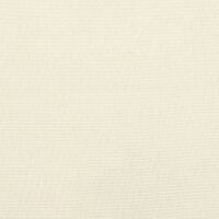 vidaXL Palettenkissen Creme 50x50x12 cm Stoff