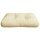 vidaXL Palettenkissen Creme 50x50x12 cm Stoff