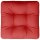 vidaXL Palettenkissen Rot 50x50x12 cm Stoff