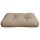 vidaXL Palettenkissen Taupe 50x50x12 cm Stoff