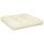 vidaXL Palettenkissen Creme 70x70x12 cm Stoff