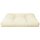 vidaXL Palettenkissen Creme 70x70x12 cm Stoff