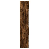 vidaXL Hochschrank Schmal R&auml;uchereiche 40x42,5x225 cm Holzwerkstoff