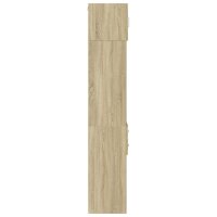 vidaXL Hochschrank Schmal Sonoma-Eiche 30x42,5x225 cm Holzwerkstoff