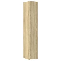 vidaXL Hochschrank Schmal Sonoma-Eiche 30x42,5x225 cm Holzwerkstoff