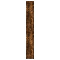 vidaXL Hochschrank Schmal R&auml;uchereiche 30x42,5x225 cm Holzwerkstoff