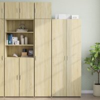 vidaXL Hochschrank Schmal Sonoma-Eiche 40x42,5x225 cm...