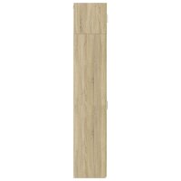 vidaXL Hochschrank Schmal Sonoma-Eiche 40x42,5x225 cm Holzwerkstoff