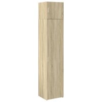 vidaXL Hochschrank Schmal Sonoma-Eiche 45x42,5x225 cm Holzwerkstoff