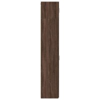 vidaXL Hochschrank Schmal Eichen-Optik 50x42,5x225 cm Holzwerkstoff