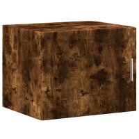 vidaXL Hochschrank Schmal R&auml;uchereiche 50x42,5x225 cm Holzwerkstoff