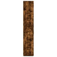 vidaXL Hochschrank Schmal R&auml;uchereiche 50x42,5x225 cm Holzwerkstoff