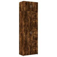 vidaXL Hochschrank R&auml;uchereiche 70x42,5x225 cm Holzwerkstoff