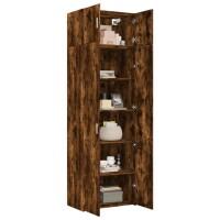 vidaXL Hochschrank R&auml;uchereiche 70x42,5x225 cm Holzwerkstoff