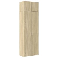 vidaXL Hochschrank Sonoma-Eiche 70x42,5x225 cm Holzwerkstoff