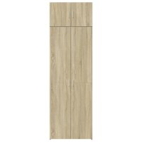 vidaXL Hochschrank Sonoma-Eiche 70x42,5x225 cm Holzwerkstoff