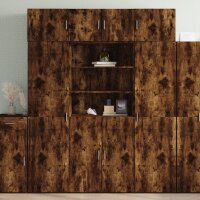 vidaXL Hochschrank R&auml;uchereiche 80x42,5x225 cm Holzwerkstoff