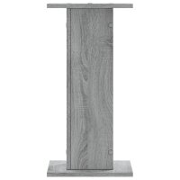 vidaXL Pflanzenst&auml;nder 2 Stk. Grau Sonoma 30x30x60 cm Holzwerkstoff