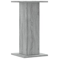 vidaXL Pflanzenst&auml;nder 2 Stk. Grau Sonoma 30x30x60 cm Holzwerkstoff