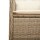 vidaXL 9-tlg. Garten-Bistro-Set mit Kissen Beige Poly Rattan