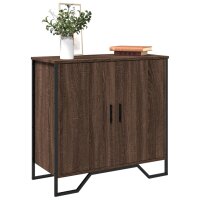 vidaXL Sideboard Braun Eichen-Optik 78x35,5x74,5 cm Holzwerkstoff