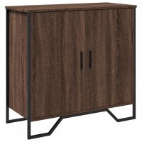 vidaXL Sideboard Braun Eichen-Optik 78x35,5x74,5 cm Holzwerkstoff