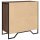 vidaXL Sideboard Braun Eichen-Optik 78x35,5x74,5 cm Holzwerkstoff