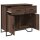 vidaXL Sideboard Braun Eichen-Optik 79,5x35,5x74,5 cm Holzwerkstoff