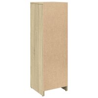 vidaXL Badezimmerschrank Sonoma-Eiche 30x30x95 cm Holzwerkstoff