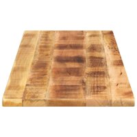 vidaXL Tischplatte 140x60x1,5 cm Rechteckig Raues Massivholz Mango