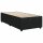 vidaXL Boxspringbett mit Matratze Schwarz 80x200 cm Samt