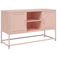 vidaXL Highboard Rosa 36x39x123 cm Stahl