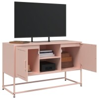 vidaXL Highboard Rosa 36x39x123 cm Stahl