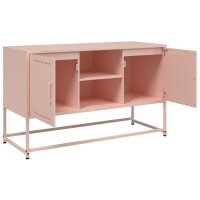 vidaXL Highboard Rosa 36x39x123 cm Stahl