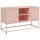 vidaXL Highboard Rosa 36x39x123 cm Stahl