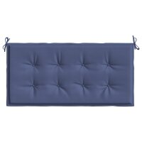 vidaXL Gartenbank-Auflage Marineblau 120x50x3 cm Oxford-Gewebe