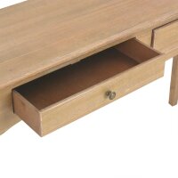 vidaXL Konsolentisch mit 2 Schubladen 110x35x76 cm Holzwerkstoff