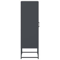 vidaXL Highboard Anthrazit 36x39x123 cm Stahl