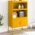 vidaXL Highboard Wei&szlig; 68,5x38,5x107 cm Stahl