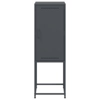 vidaXL Highboard Anthrazit 36x39x107 cm Stahl