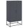 vidaXL Highboard Anthrazit 68,5x38,5x123,5 cm Stahl