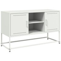 vidaXL Highboard Senfgelb 100,5x39x107 cm Stahl