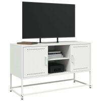 vidaXL Highboard Senfgelb 100,5x39x107 cm Stahl