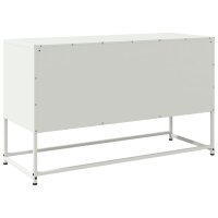 vidaXL Highboard Senfgelb 100,5x39x107 cm Stahl