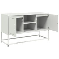 vidaXL Highboard Senfgelb 100,5x39x107 cm Stahl