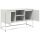 vidaXL Highboard Senfgelb 100,5x39x107 cm Stahl