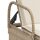 vidaXL Sonnenliegen mit Auflagen 2 Stk. Beige Poly Rattan