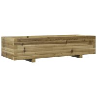 vidaXL Pflanzkübel 110x40x26,5 cm Kiefernholz...