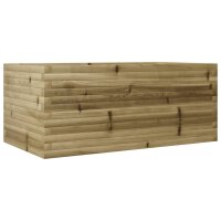 vidaXL Pflanzkübel 110x60x45,5 cm Kiefernholz...